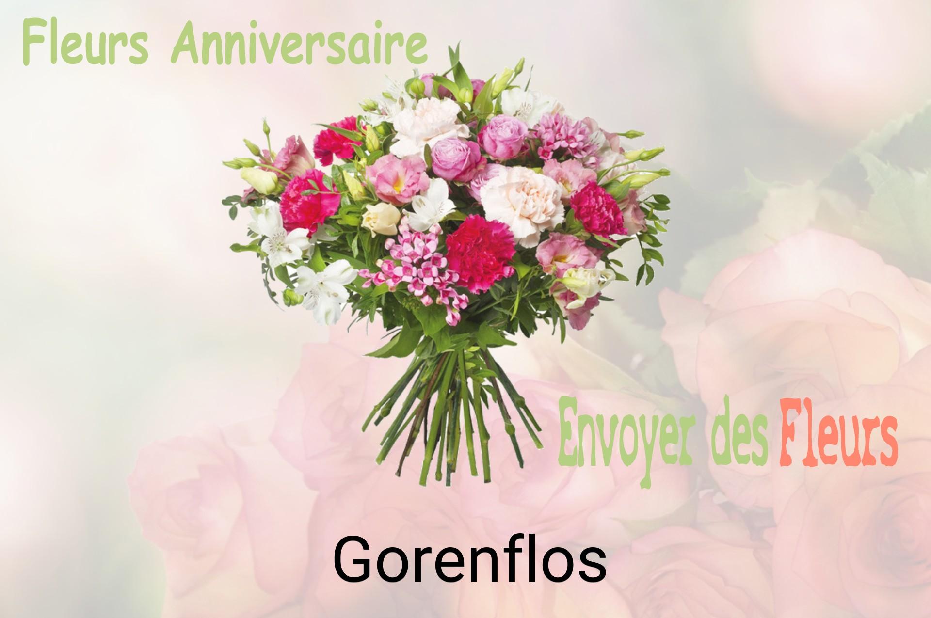 Bouquet de fleurs d’anniversaire livré à Gorenflos